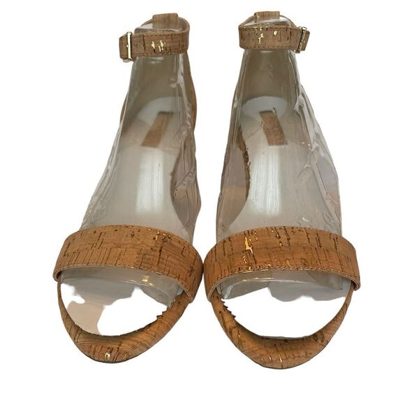 CORK SANDAL HEELS BY AEROSOLES, sz9.5 - Picture 3 of 8